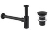 Flaschensiphon mit Click-Clack-Ventil MAFREDI Messing Schwarz