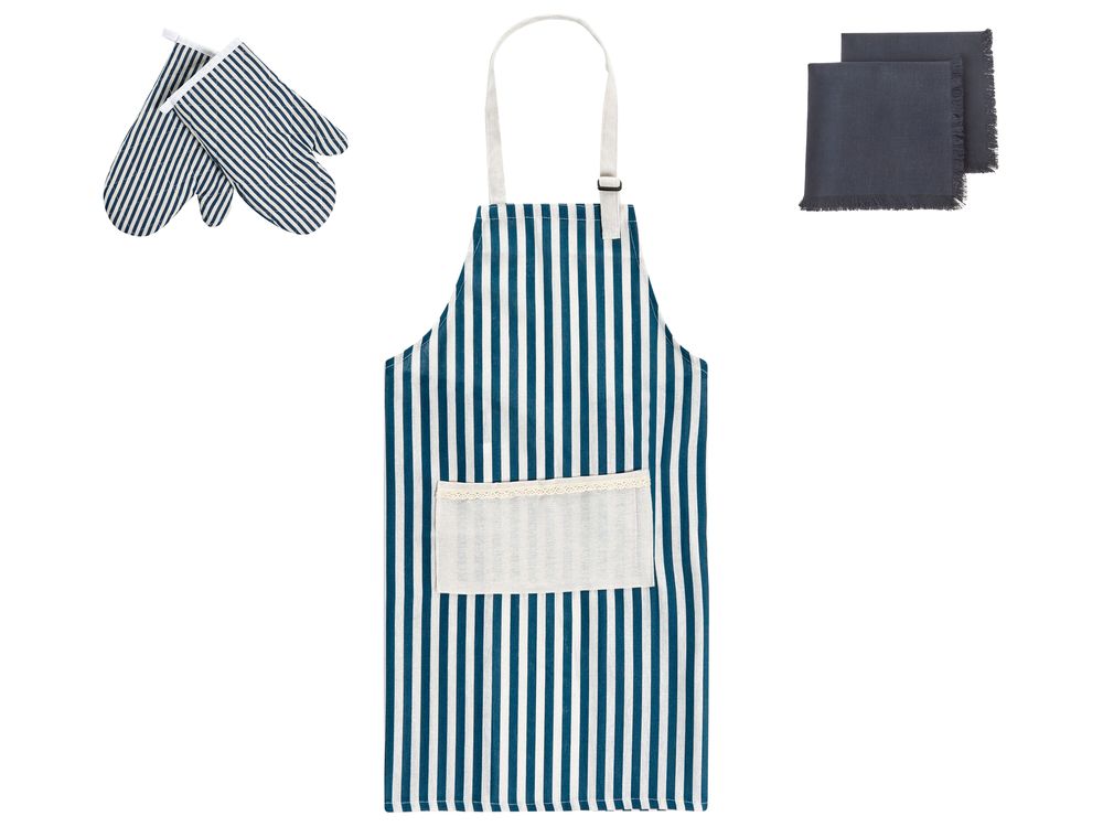 Kitchen Textiles Set CUCUMIS Blue
