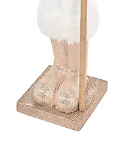 Set od 2 dekorativne figurice ALANIEMI 52/79 cm Orašar bež_1156644