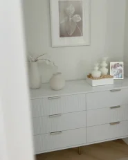 Kommode mit 6 Schubladen SOHO Weiß_1170220