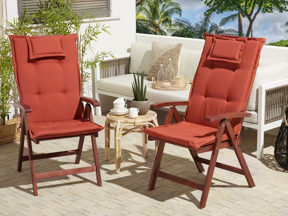 Rattan Furniture Seat Pads Seat Back Cushions For Outdoor