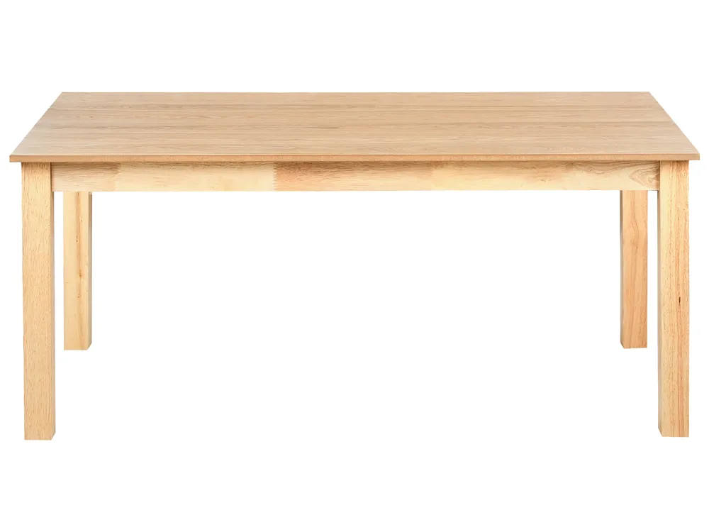 Ausziehbarer Esstisch MADURA Helle Esche 180/280 cm 100 cm_992812