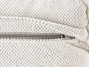 Schlafsofa 3-Sitzer VAYLA Stoff Cremeweiß_1056736
