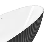 Freestanding Bathtub TEFE 1700 x 780 mm Black_1017234