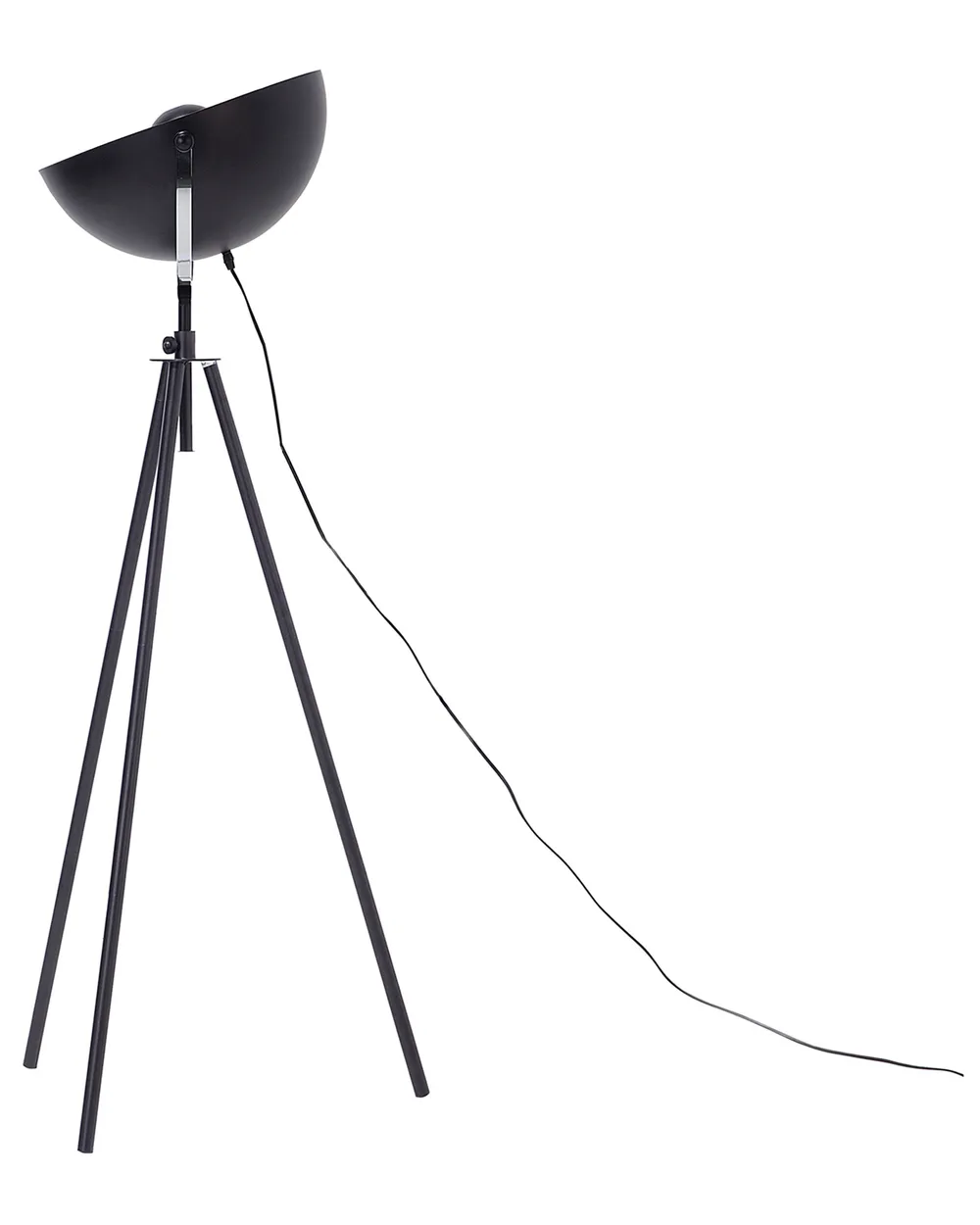 Floor Lamp THAMES Metal Black_695900