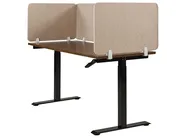 Schreibtischtrennwand SPLIT 80 x 50 cm Beige_894581