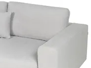 Ecksofa 5-Sitzer LOFOTEN Stoff Hellgrau rechtsseitig_900484