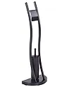Toilet Roll and Brush Holder SOACHA Metal Black