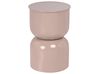 Beistelltisch LETTA Metall Hellbeige