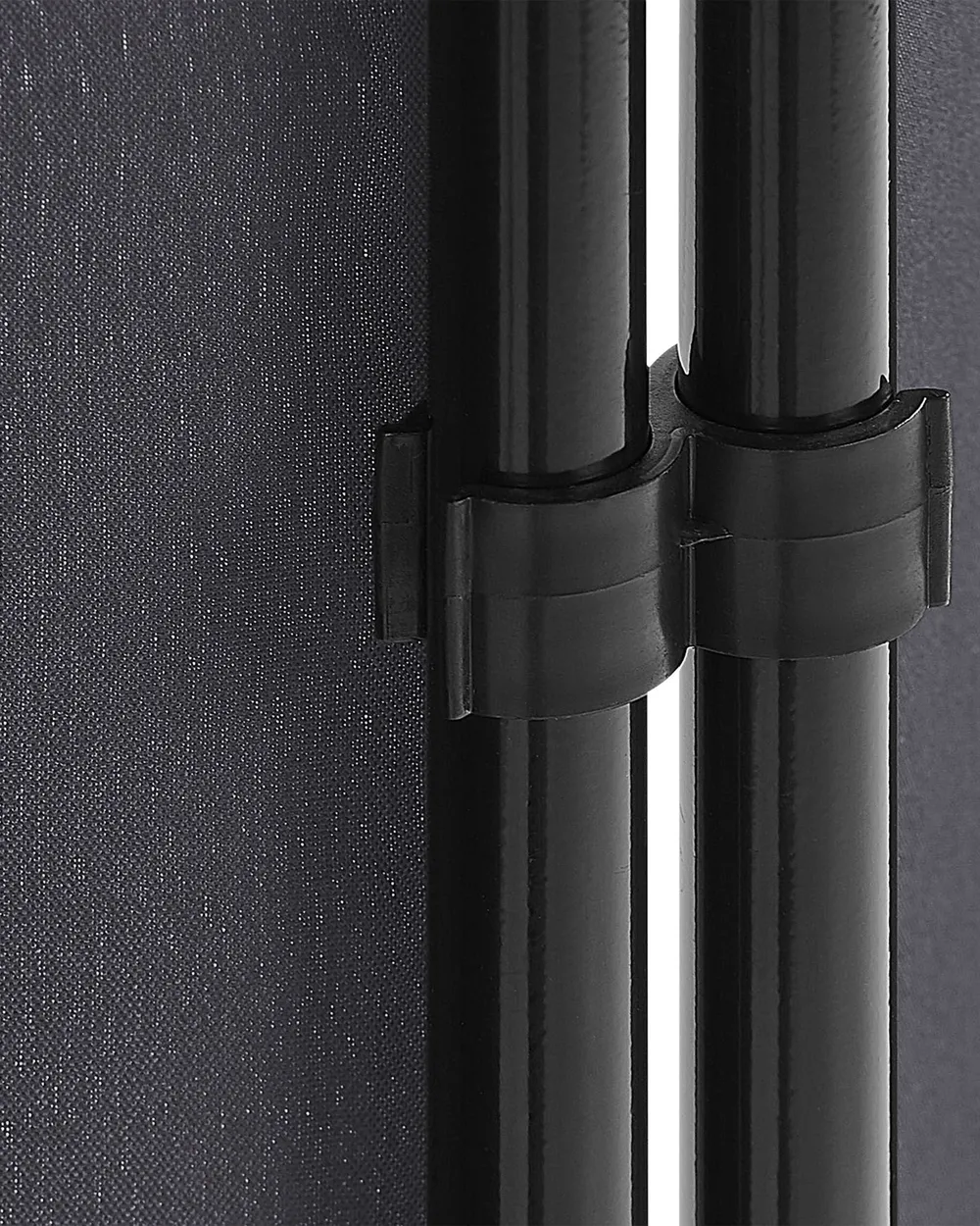 3 Panel Room Divider NARNI 160 cm 170 cm Grey_802726