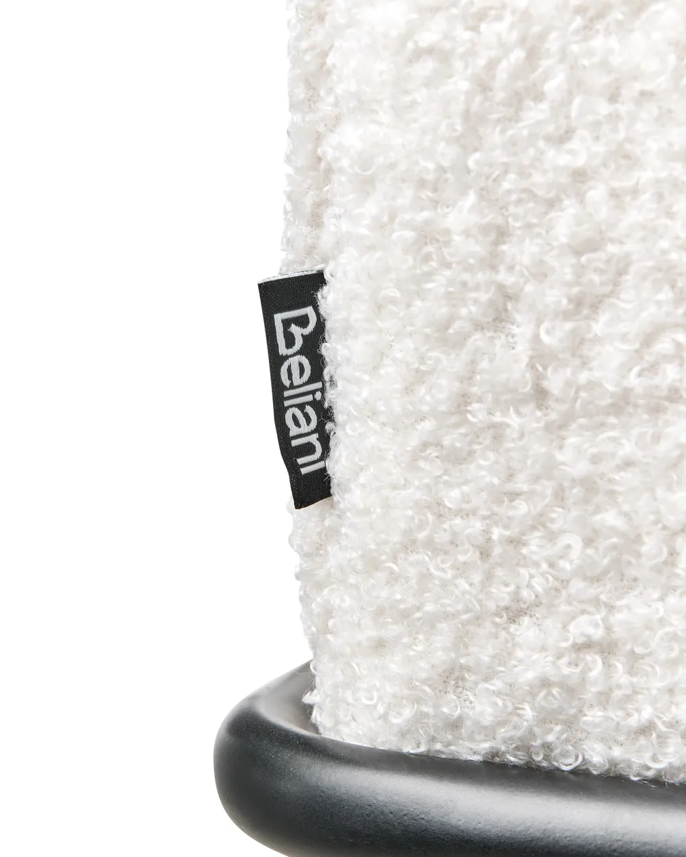 Schreibtischstuhl PAWNEE Bouclé Cremeweiß_1016768