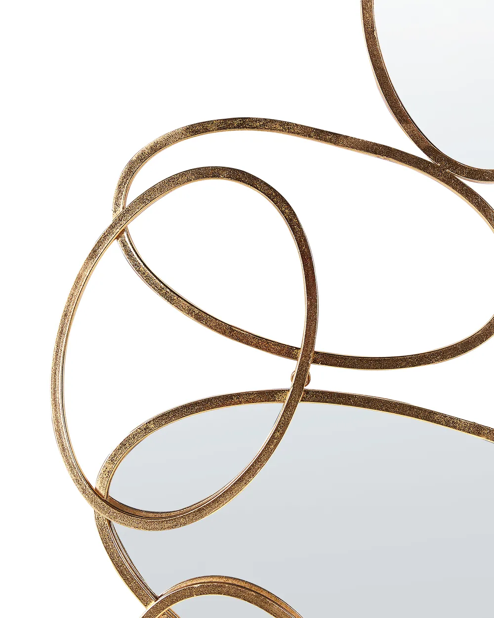 Wandspiegel DECIZE 113 cm 77 cm Metall Gold_900147