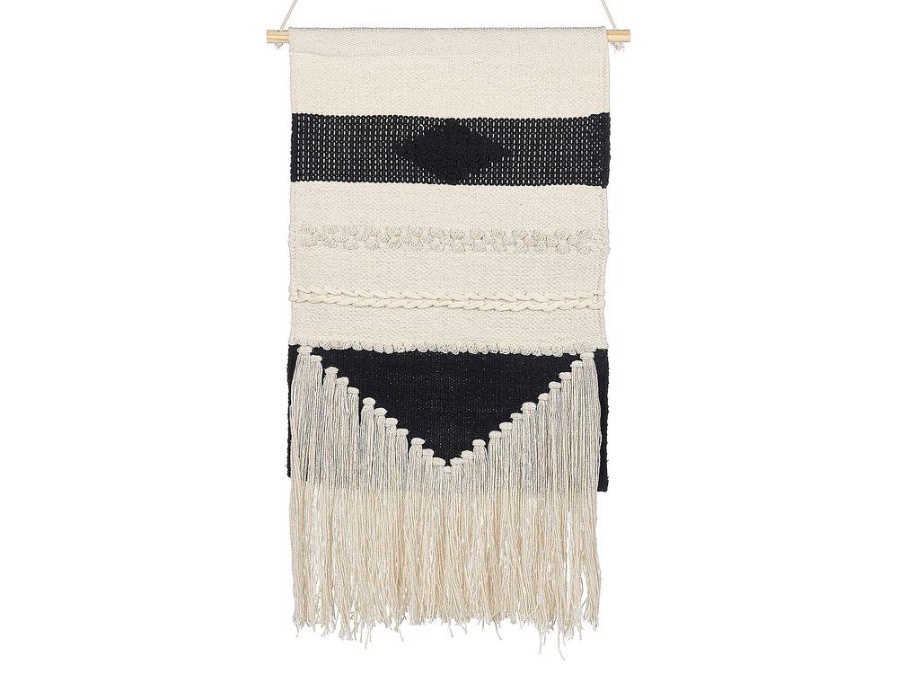 Fabric Wall Hanging DASKA 107 cm Cotton Beige