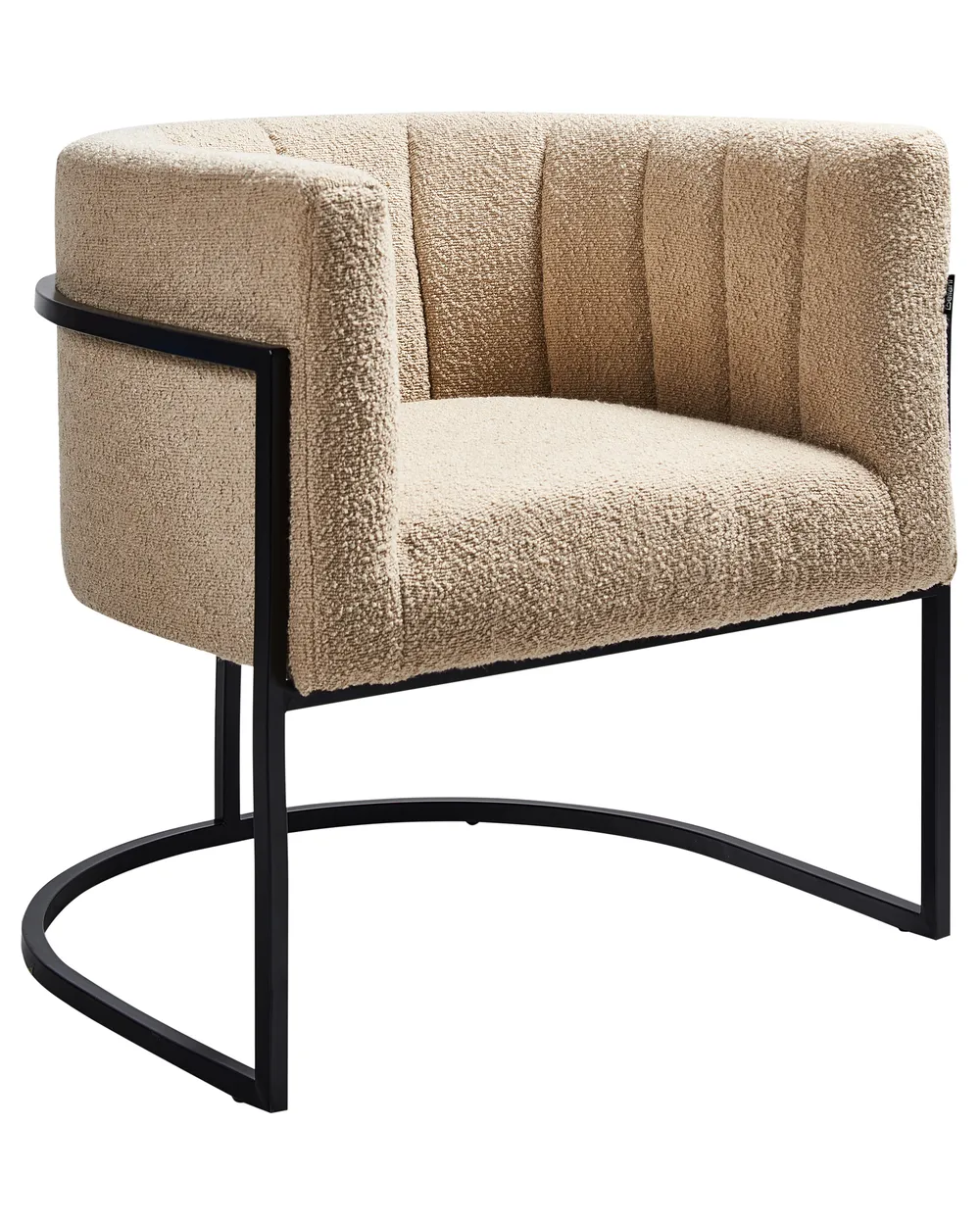 Armchair LARVIK II Boucle Beige_956491