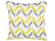 Gartenkissen 2er Set AFFILE ZickZack-Muster 45 x 45 cm Bunt_776730