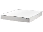 Divan Bed without Headboard Fabric COUNTESS 120 x 200 cm (EU Small Double) Light Grey_1054395