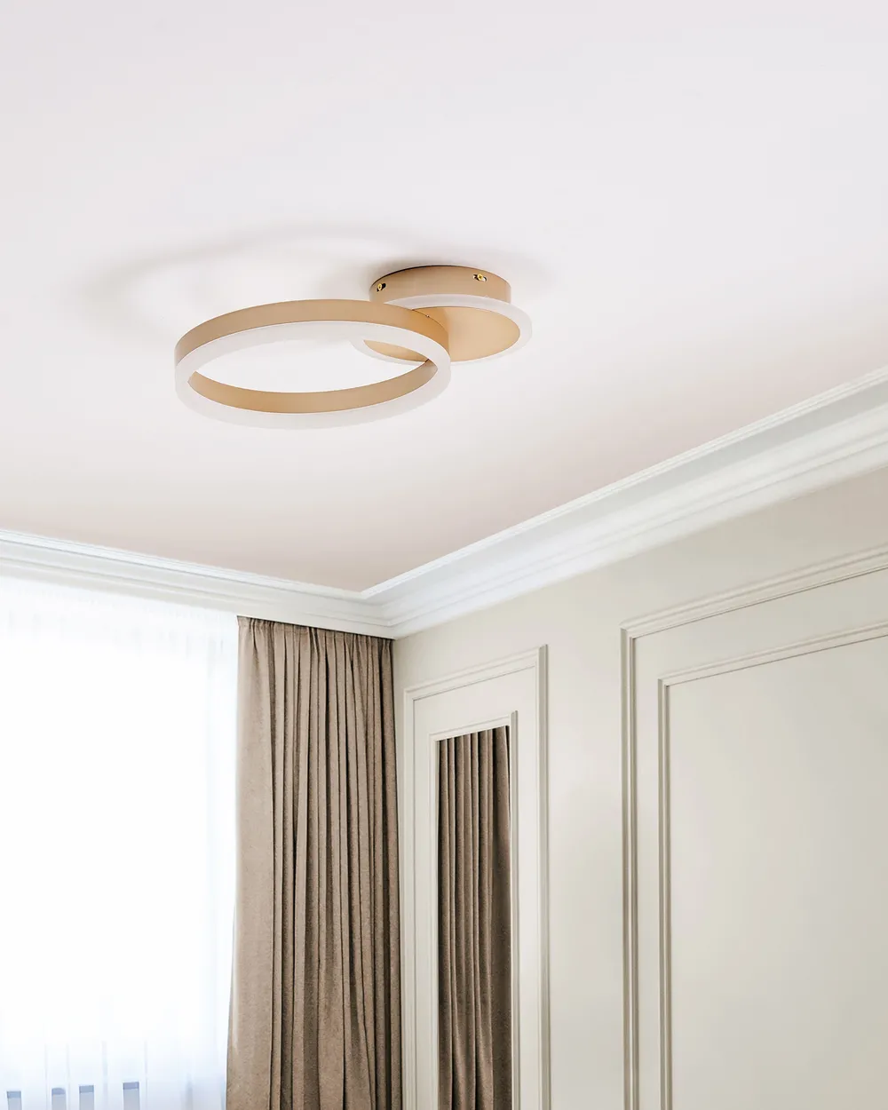 LED Deckenlampe GLYDE Metall Gold_847356