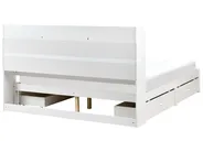 Bed with Storage Drawers BIZOU White 180 x 200 cm (EU Super King)_1033145