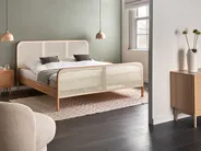 Bed Pine Wood GONFARON 180 x 200 cm (EU Super King) Light Brown_977122