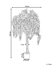 Kunstpflanze WISTERIA TREE 150 cm Grün_1069929