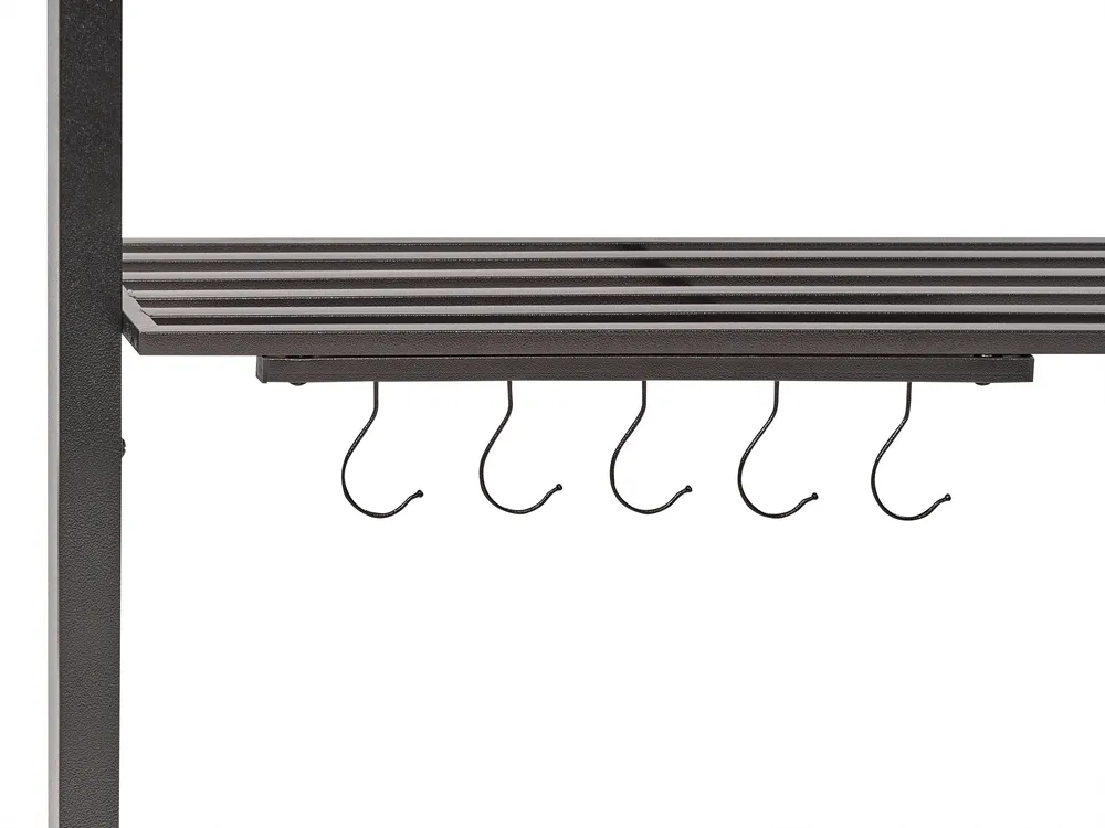 Pavillon NARO 240 cm 148 cm Metall Grau_851687