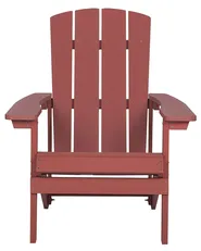 Gartenstuhl ADIRONDACK mit Fußstütze Rot_809679