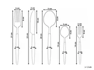 Besteckset 30-teilig GEMELLI Silber_1019144