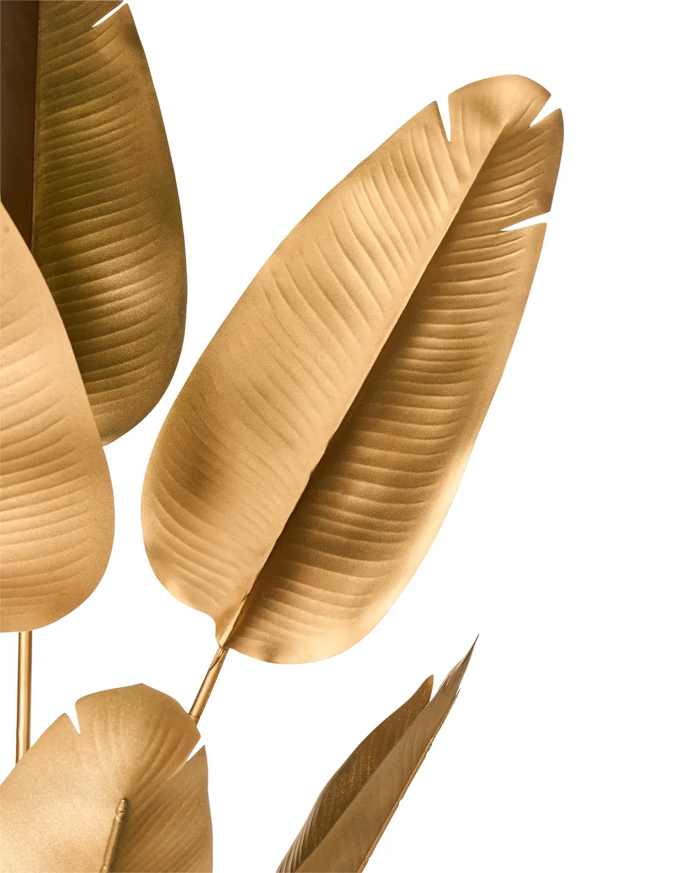 Kunstpflanze BANANA TREE 123 cm Gold - Beliani.de