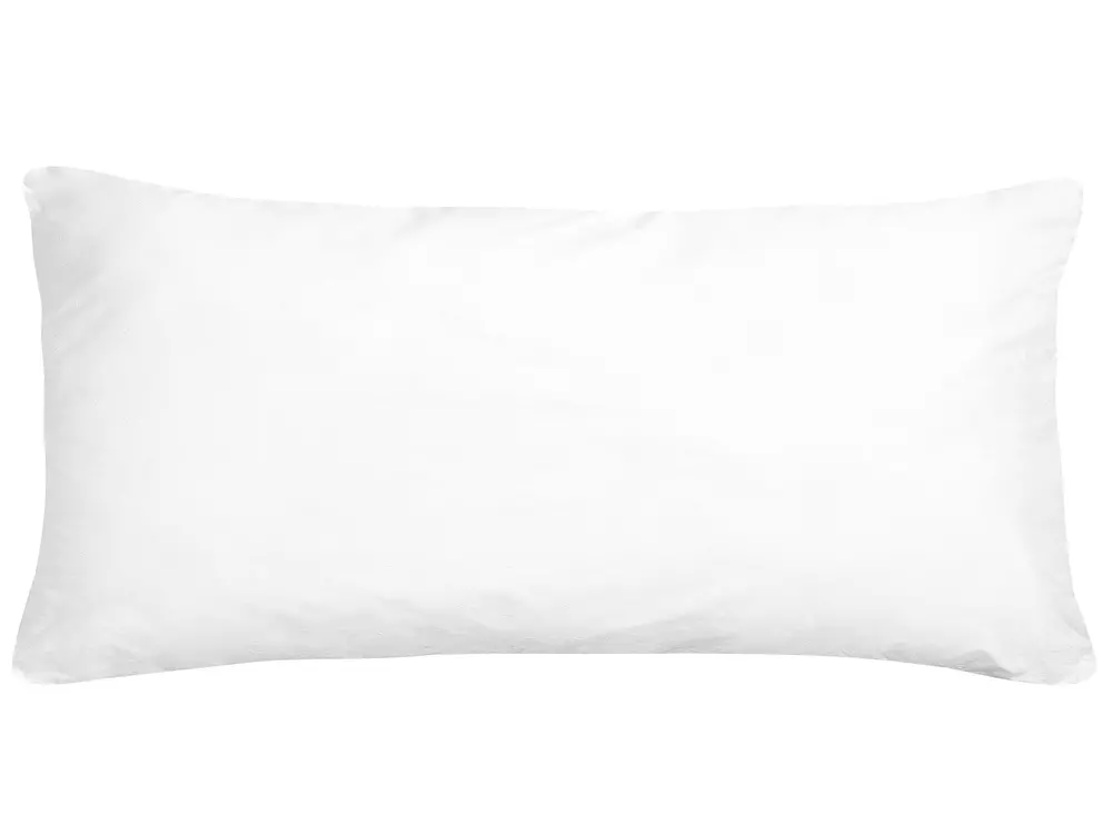 Kopfkissen ERRIGAL Hoch 40 x 80 cm Mikrofaser Weiß