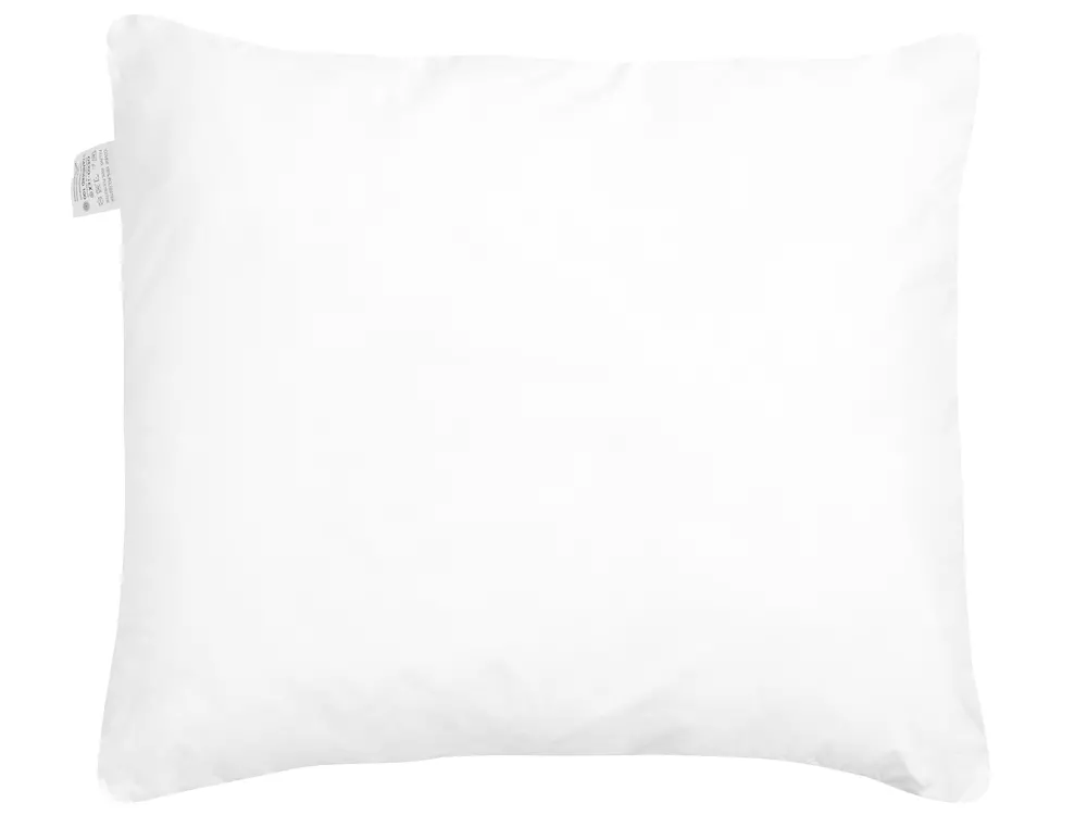 Set of 2 Bed Pillows ERRIGAL High 80 x 80 cm Microfibre White_898443