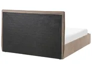 Krevet s prostorom za pohranu TARASCON Sivo-bež 140 x 200 cm_1021197