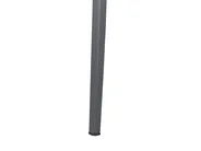 Gartenmöbel Set 4-Sitzer MILETO inkl. Kissen Metall Grau_808159