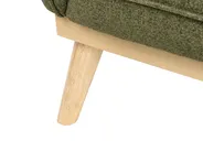 Living Room Set 5 Seater LJUNG Fabric Olive Green_1076573