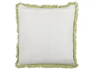 Dekokissen 2er Set FILIX 45 x 45 cm Baumwolle Grün Blumenmuster_838550