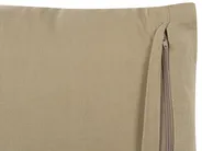 Dekokissen SENECIO 45 x 45 cm Baumwolle Beige Geometrisches Muster_838854