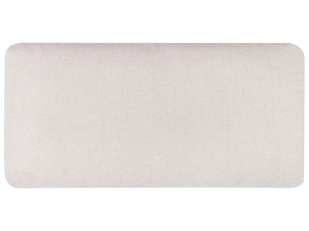 Sofa 3-Sitzer KANSSELI Stoff Hellbeige_951039