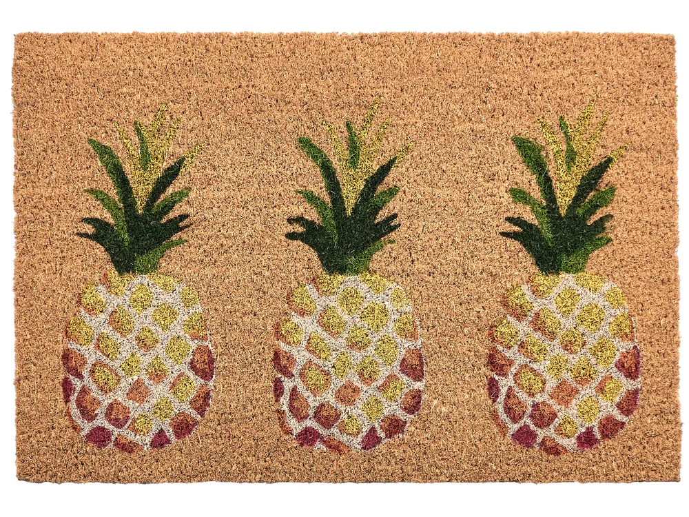 Fußmatte OZAMIZ Naturfarben 40 x 60 cm Kokosfasern