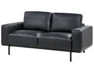 Sofa Set 6-Sitzer SOVIK Kunstleder Schwarz_1041376