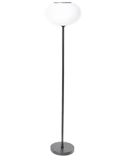 Solar LED-Stehleuchte für den Außenbereich LUMBE Schwarz_1042515
