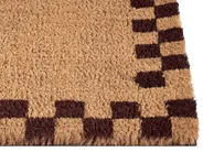 Fußmatte SAGADA Beige / Braun 60 x 90 cm Kokosfasern_1079119