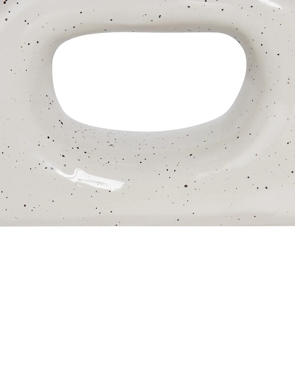 Flower Vase MOONEYE 19 cm Stoneware Off-White_935235