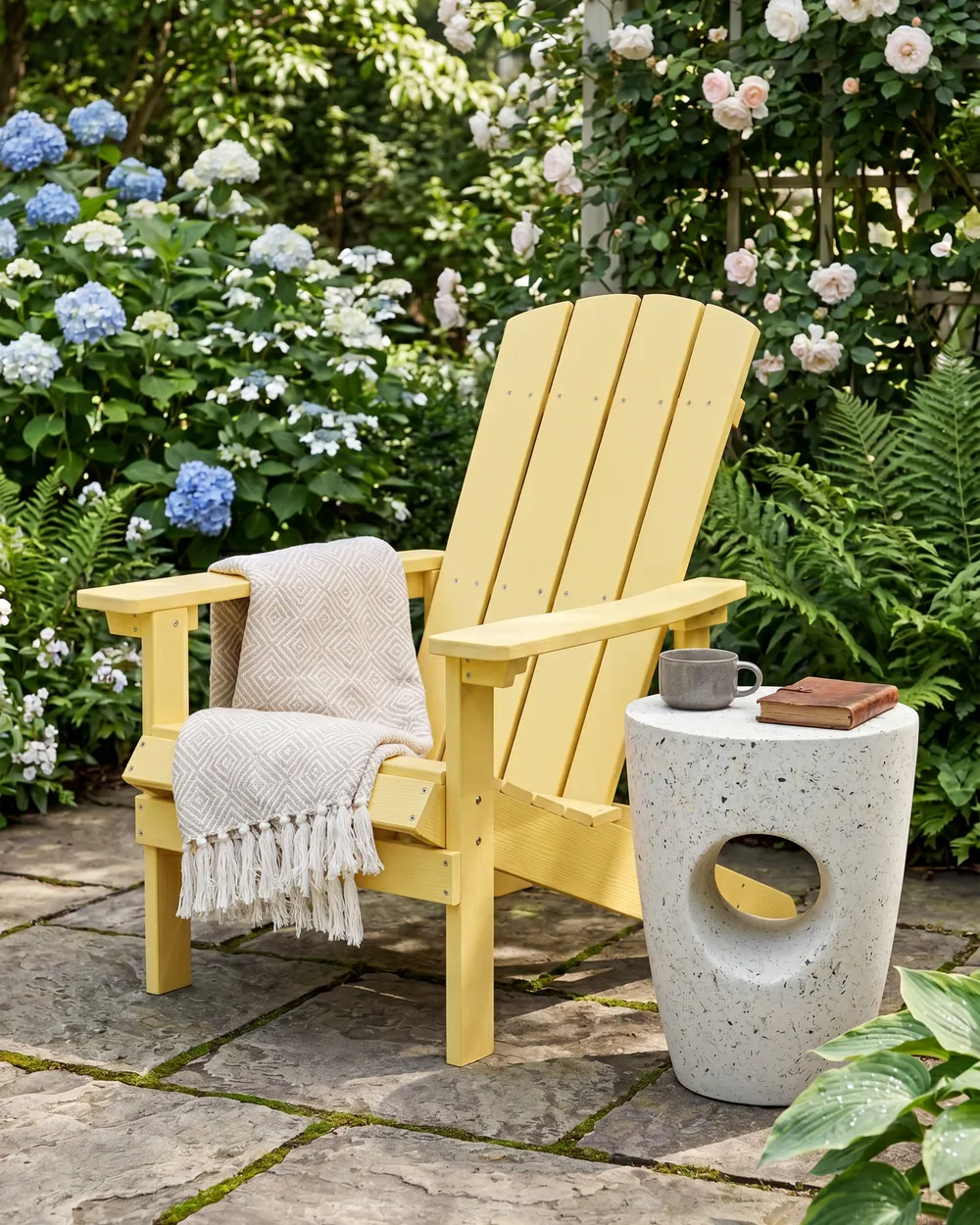 Gartenstuhl ADIRONDACK Gelb