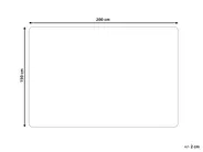 Tagesdecke DELICE 150 x 200 cm Hellgrau_840330