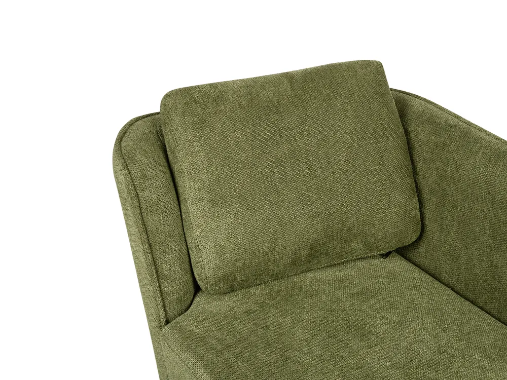 Linksseitige Chaiselongue ARTHEZE Stoff Dunkelgrün_930070