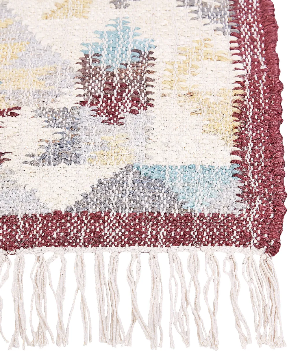 Teppich FENER Bunt 80 x 150 cm Jute_852675