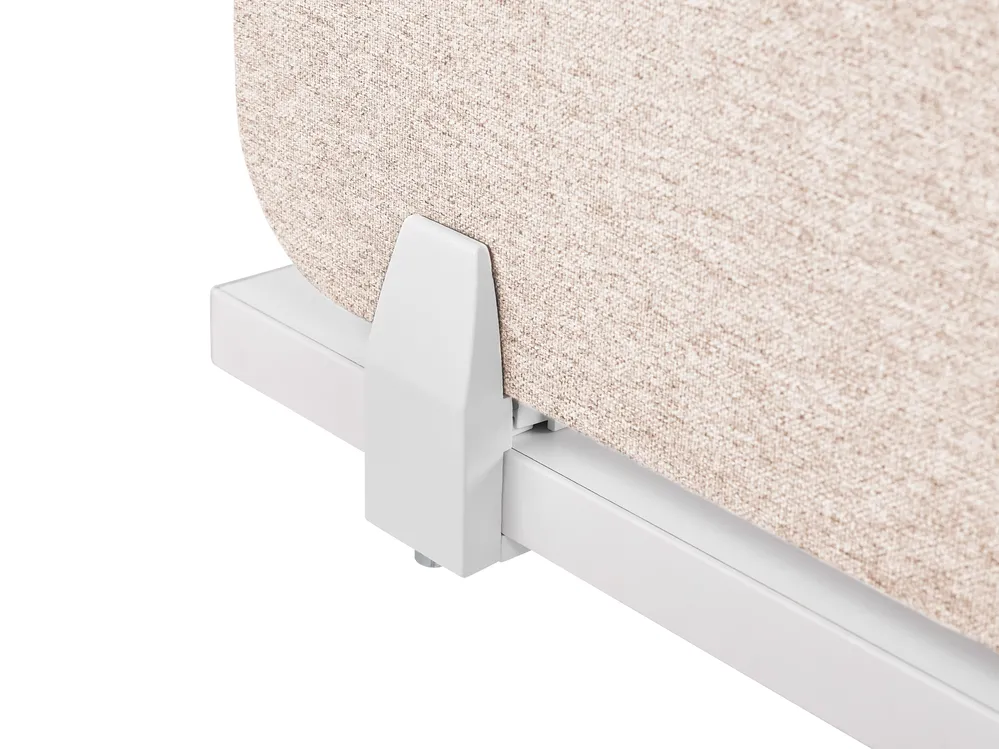 Schreibtischtrennwand WALLY 180 x 40 cm Beige_853226