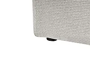 Ottoman Bed without Headboard DINAN Fabric Off-White 120 x 200 cm (EU Small Double)_1187494