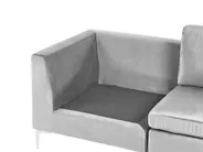 Modular Sofa 3 Seater EVJA Velvet Grey_789359