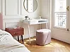 Storage Pouffe RICHLAND Velvet Pink