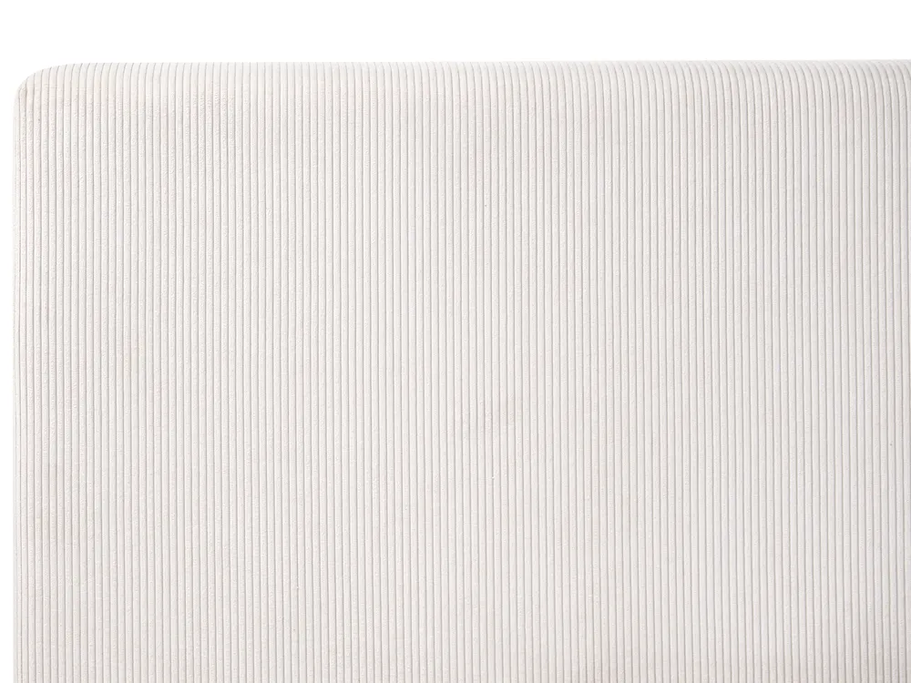 Bett mit Stauraum LILLEBONNE Cord Hellbeige 180 x 200 cm_1064360